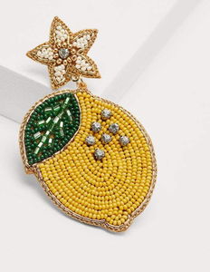 Collection Festival : Boucles d'oreilles crayon brodées de perles, motifs artistiques et colorés, perles de verre, par MD HANDICRAFTS - Product Image 3