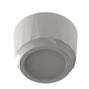 กระถางพลาสติกสำหรับตกแต่ง B2B กล้วยไม้ทำในไต้หวัน NF223M พอร์ซเลนรูปทรงสามเหลี่ยมสำหรับปลูกต้นไม้ขนาด3x3.5" - Product Image 3