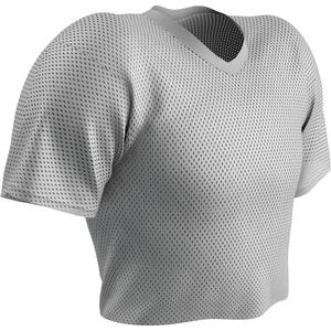 <b>Mesh</b> Short Sleeve V-Neck Sport Shirt Breathable Unisex Adult Regular Fit 100% Polyester Solid Color Athletic <b>Top</b> - Product Image 1
