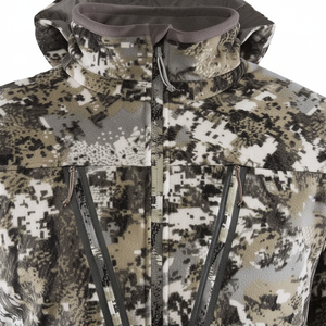 Veste de chasse tactique professionnelle pour hommes, camouflage numérique, coupe-vent, à capuche, en polaire, veste thermique softshell - Product Image 3