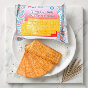 ขนมขบเคี้ยวมะพร้าวอบกรอบ 160 กรัม รสหวานกรอบ ขายส่ง ODM OEM มีตัวอย่างฟรี - Product Image 3