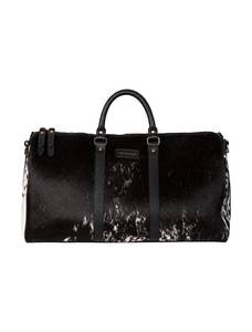 กระเป๋าหนังวัวทรงดัฟเฟิล ซิปปิดรูปวงรี หูหิ้วคู่ ดีไซน์ทันสมัย สำหรับเดินทาง ความจุ 36-56 ลิตร - Product Image 3