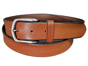 Cinturones para hombre el cinturón diario de cuero clásico hecho en La India Cuero de grano completo disponible en suministro a granel de La India - Product Image 2