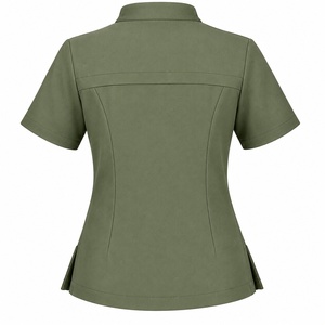 Wholesale Medical <b>Scrub</b> Set Women Healthcare Uniform Nursing Apparel Hospital <b>Work</b> Clothing Supplier Low MOQ Available - Product Image 2