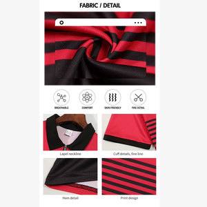 Nouveauté en gros : Polo et short élégants pour hommes, t-shirt personnalisé avec logo imprimé, tissu doux, grandes tailles, prix abordable - Product Image 5