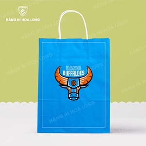 ถุงกระดาษคราฟท์รักษ์โลกแบบกำหนดเองพร้อมโลโก้ - Product Image 3
