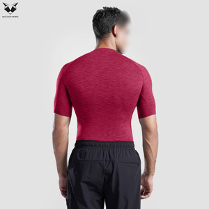Camisetas de Compresión de Manga Corta para Hombre, Ropa Deportiva para Gimnasio y Running, Calidad Superior, Precio al por Mayor - Product Image 4