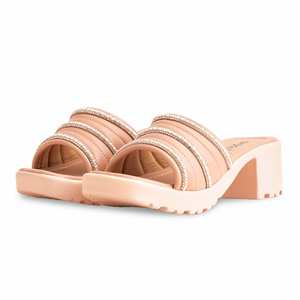 Pantoufles de sport formelles roses PU0496 - Product Image 3