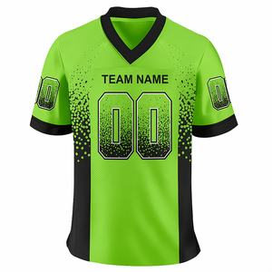 Maillots de football américain en vrac pour clubs et écoles Panneau en maille haute performance Protection UV respirante 100% polyester unisexe - Product Image 2