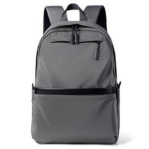 Black Minimalist Laptop Travel <b>Backpack</b> <b>Water</b> <b>Resistant</b> Business Daypack - Product Image 4