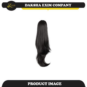 Cabello natural humano ondulado recto y sedoso de fábrica India para patillas blanqueadas - Product Image 5