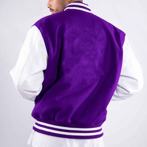 Chaqueta Varsity para Hombre, Ligera, Transpirable, Antiarrugas, de Invierno, en Tendencia, Cómoda - Product Image 3