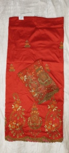 Nuevo arrivo, tela George nigeriana de súper calidad, última tendencia, con estampado floral y trabajo de bordado intrincado para fiestas. - Product Image 5