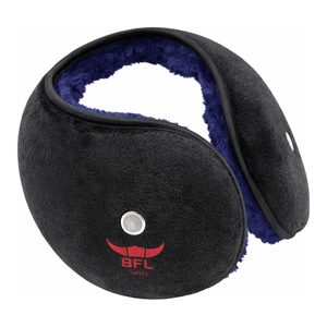 Buffalo BFL-205 Winter Earmuffs Double Fabric <b>Black</b> Hearing Protection for Outdoor Activities - Product Image 3