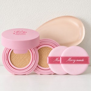 Tir Tir Cushion Foundation Merimond Happy Your Day Cushion 02 Vanilla Refill Nameplate BNS fond de teint coréen en coussin - Product Image 3