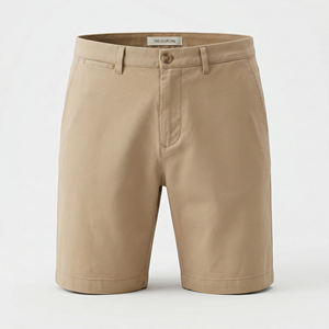 Pantalones Cortos Bermuda Casuales para Hombre, 100% Algodón Tejido, Color Liso, Estilo Urbano, Ecológicos, Antiarrugas, Clásicos, Cómodos, Disponible con Marca Privada - Product Image 1