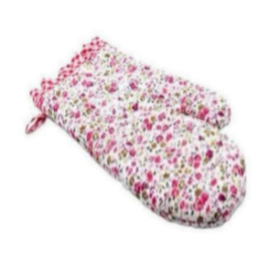 100% Organic Cotton Classic Heat Resistant Oven Mitts Kitchen Gloves Dishwasher Safe Washable Custom Logo Printed Cooking - Product Image 6