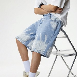 <b>Men's</b> Denim <b>Shorts</b> Good Quality <b>Short</b> <b>Jeans</b> <b>Men</b> Cotton Breathable Straight <b>Short</b> Low Price Stock Factory Male Casual <b>Short</b> - Product Image 3