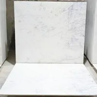 Escalier en marbre blanc indien poli, imperméable et écologique, au design moderne pour salle de bain, cuisine, appartement, hôtel