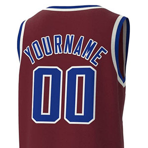 Camiseta de Baloncesto Personalizada con Nombre de Equipo y Número 00, Azul Degradado, Malla sin Mangas, Cuello Redondo, Chaleco Deportivo Unisex para Adultos, Impresión Sublimada - Product Image 5