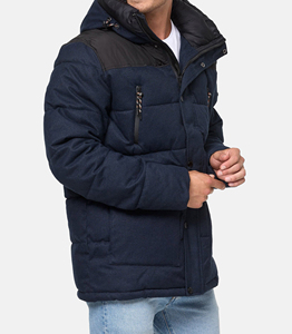 Custom Fabric Men's Insulated <b>Hooded</b> Parka Supplier with ODM Services and Factory Direct Pricing 2026 - Product Image 4