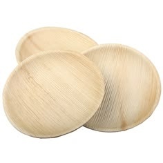 Assiettes durables en feuilles de palmier, assiettes naturelles pour servir les aliments, 10 pouces, formes rondes, vaisselle biodégradable, assiettes écologiques pour servir les aliments - Product Image 1