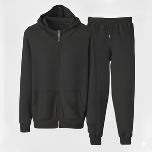 Ensemble pantalon de survêtement et sweat à capuche pour homme Survêtement à capuche en coton épais 400Gsm personnalisé pour homme, 100% coton - Product Image 5