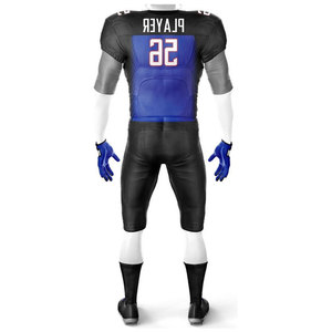 Sublimated Full Short Sleeve Sports Clothing American Football Uniform Personalized Rugby Soccer Uniform <b>Compression</b> Uniform - Product Image 5