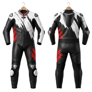 Traje de Motociclismo de Cuero de Invierno de Alta Calidad, Resistente al Viento, con Protección CE, Impermeable, Personalizado, Proveedor OEM/ODM - Product Image 1
