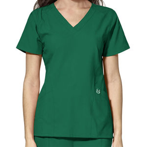 Hauts d'uniforme médical à col en V, chemises extensibles pour infirmières - Product Image 6