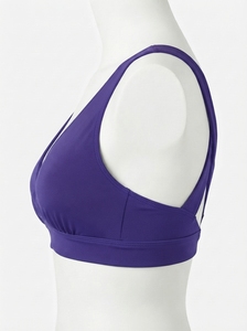 Sujetador Deportivo con Tirantes Cruzados para Mujer, Suave, Cómodo, Transpirable, para Entrenamiento, Running, Yoga, Fitness, Ropa Deportiva - Product Image 2