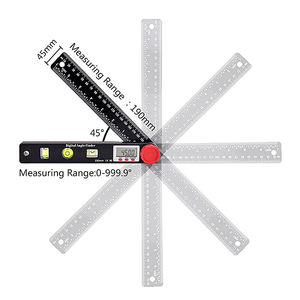 Medidor de Ángulos Digital 3 en 1, Nivel y Regla, Nylon y Fibra de Vidrio Resistentes, 0 ~ 999.9 °   Rango de medición con botón de cero, 7 pulgadas de longitud - Product Image 6