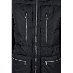 Men’s Heavyweight Quilted Sherpa Hooded Parka Warm Insulated Winter Coat <b>Fleece</b> <b>Lined</b> Hood Thick Durable Cold Weather Outerwear - Product Image 5