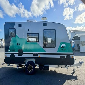 Equipo Opcional, Remolque de Lujo para Campamento, Remolque Todoterreno para Viajes, Caravana con Certificación CE, Aluminio, Capacidad para 4 Personas - Product Image 2