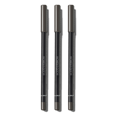 Sammul - Lápiz de Cejas de Larga Duración con Punta de Madera, 1.8 g, 02 Gris Marrón, Paquete de 3 Unidades con Descuento - Product Image 1
