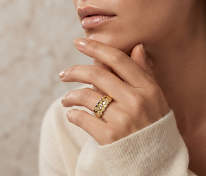 Anillo de Oro Personalizado al por Mayor para Mujer y Hombre, Joyería de Lujo para Bodas y Fiestas, Estilo Hip Hop, Directo de Fábrica, OEM/ODM - Product Image 6