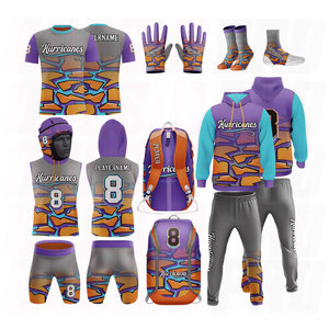 7 on 7 Wholesale Package Deal <b>Football</b> Uniform Club Teamwear School <b>Short</b> Sleeve Uniforms Compression Sets Gloves <b>Socks</b> - Product Image 3