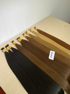 High Quality Bulk Vietnamese Raw Virgin Human Hair Extensions Natural Straight <b>Bleached</b> Hanoi Hair All Colors Suitable 60%+ Hair - Product Image 5
