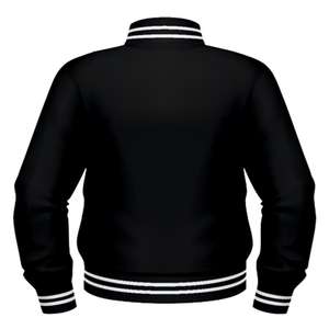 Chaqueta Varsity Personalizada de Alta Calidad para Hombre, Talla Grande, Invierno, Lana, Cuero, Forro Láser, Acolchado de Diamantes, Estilo Letterman - Product Image 3