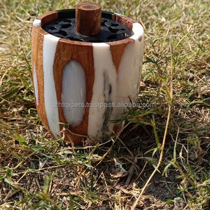 Brûleur d'encens Bakhoor en résine artisanale Majestic Zahra, parfum d'intérieur haut de gamme, décoration - Product Image 1