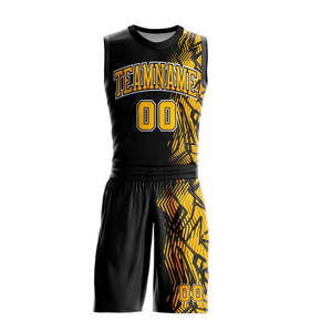 Ensembles d'uniformes de basketball personnalisés, vêtements de sport respirants, service OEM en gros à vendre - Product Image 5