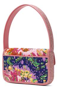 Bolso de hombro con bordado de cuentas con diseño de limón, correa amarilla, bolso de mano con cuentas blancas, para mujer, verano, Craftera Exports - Product Image 6