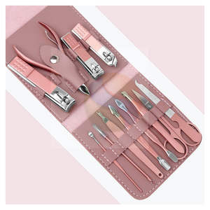 Kit de Manicura y Pedicura Premium de 12 Piezas, Herramientas de Uñas de Acero Inoxidable de Alta Calidad para Mujeres - Product Image 5