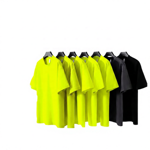 เสื้อยืดแขนสั้นผู้ชาย สีพื้น คอกลม ทรงปกติ สวมใส่สบาย ผ้าฝ้ายเจอร์ซีย์ถัก 100% ดีไซน์เรียบ - Product Image 5