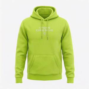 Hoodie surdimensionné élégant pour homme, design vintage délavé avec poche avant, confortable, personnalisable pour l'hiver. - Product Image 1