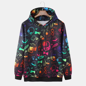 Sweat-shirts à capuche de haute qualité pour hommes, vente en gros, sweats-shirts légers en coton mélangé personnalisés pour hommes - Product Image 1