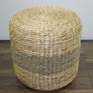 Cojines de Ratán Tejidos a Mano de Alta Calidad, Diseño Artesanal con Función de Almacenamiento que Ahorra Espacio, para Sala de Estar, Dormitorio, Hotel - Product Image 3