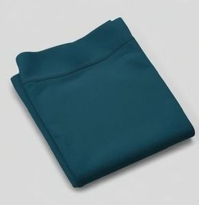 Women's Mid Waist Solid Knitted <b>Leggings</b> Skinny Fit Breathable Casual full-Length Pants - Product Image 3