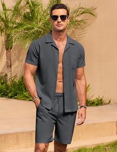 Ensemble de shorts de survêtement pour hommes, légers, imprimés par transfert thermique, respirants, à séchage rapide, 100% polyester, vêtements de sport personnalisés pour équipe - Product Image 1