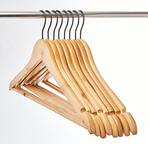 Perchas de Madera de Lujo para Ropa, Fabricante de Perchas de Madera para Trajes, Perchas de Madera para Ropa, Venta Caliente - Product Image 4